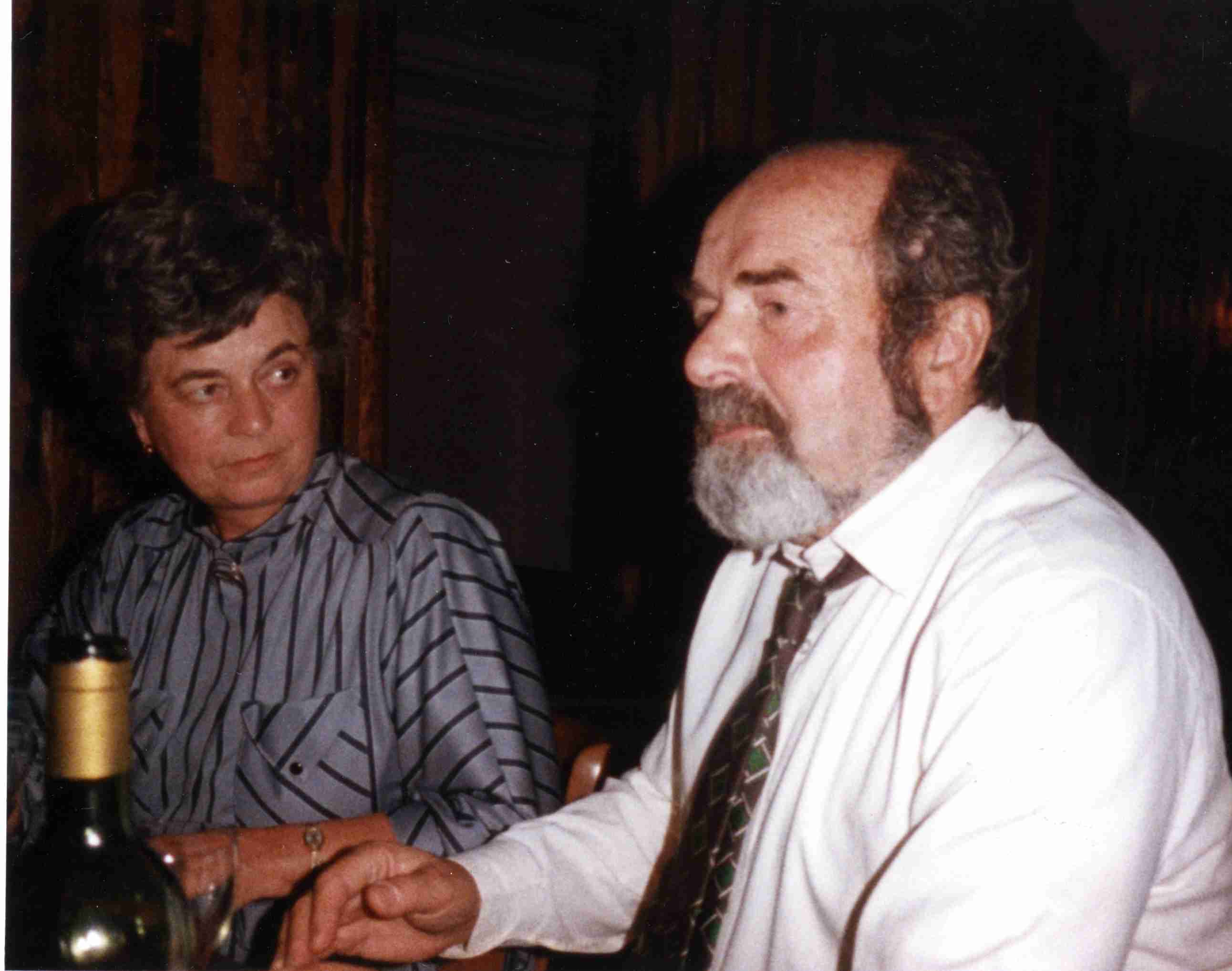 Ludmila Šeflová a Pavel Tigrid